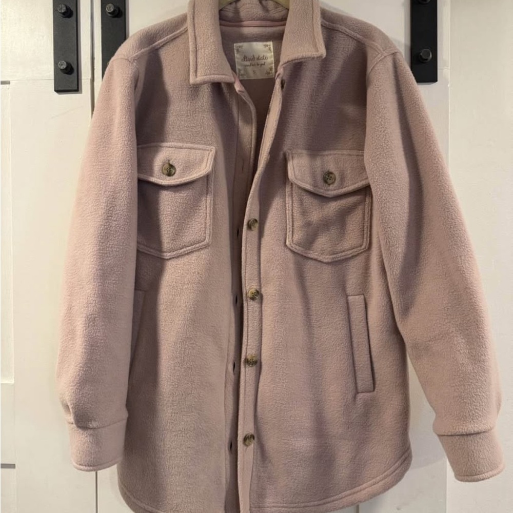 Altar'd State Cream Fleece Jacket